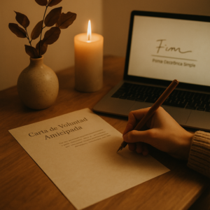 Carta de Voluntad Anticipada Esencial